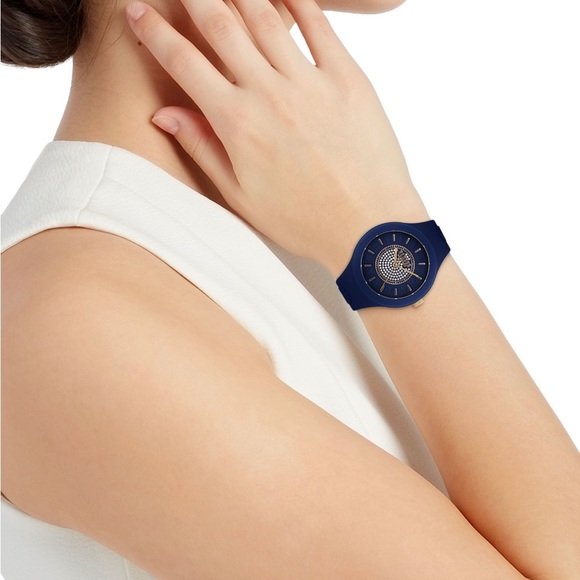 Versus Versace 39MM Stainless Steel, Silicone & Crystal Watch NWT - Picture 2 of 8